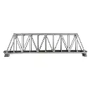 Pont à poutres en treillis droit Unitrack (S248T) gris 248 mm - Kato K20-432 - N