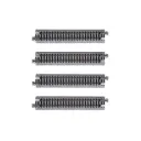 4 rails droits Unitrack 124 mm code 80 - Kato K20-020 - N 1/160 - 2R