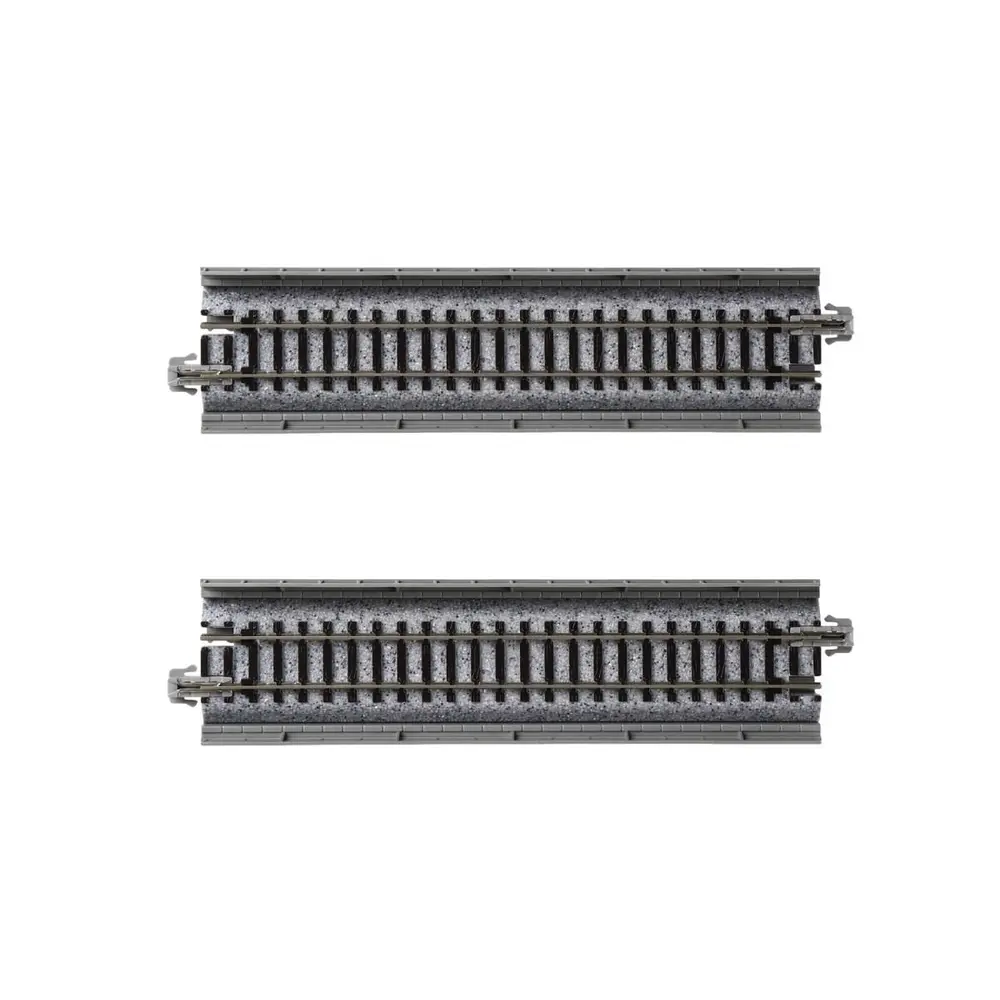 2 rails de viaduc droit Unitrack (S124V) 124 mm - Kato K20-420 - N 1/160