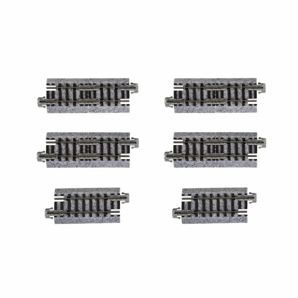 10 rails droits Unitrack code 80 - Kato K20-091 - N 1/160 - 2R