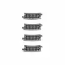 4 rails courbes Unitrack 249 mm 15° code 80 - Kato 20-101 - N 1/160 - 2R