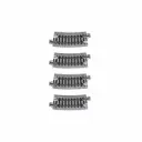 4 rails courbes Unitrack 216 mm 15° code 80 - Kato 20-171 - N 1/160 - 2R
