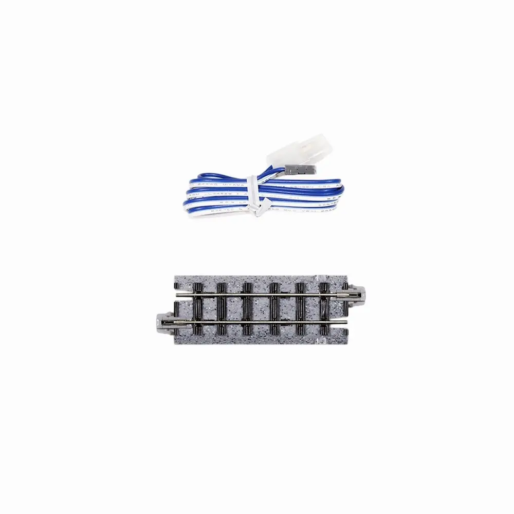 Rail d'alimentation droit à voie étroite Unitrack 62 mm code 80 - Kato 52-141 - HOe/OO - 2R