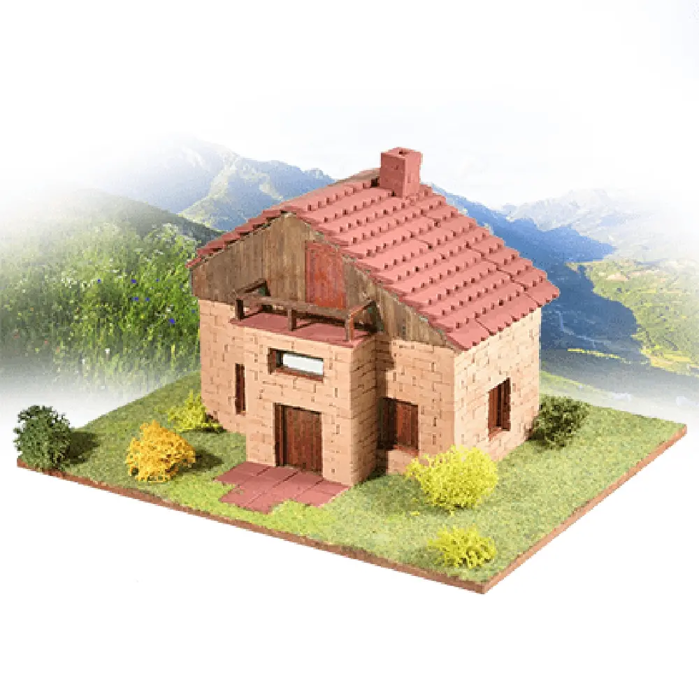 Kit de construction en céramique pour villa toscane - Keranova 30222 - HO 1/87