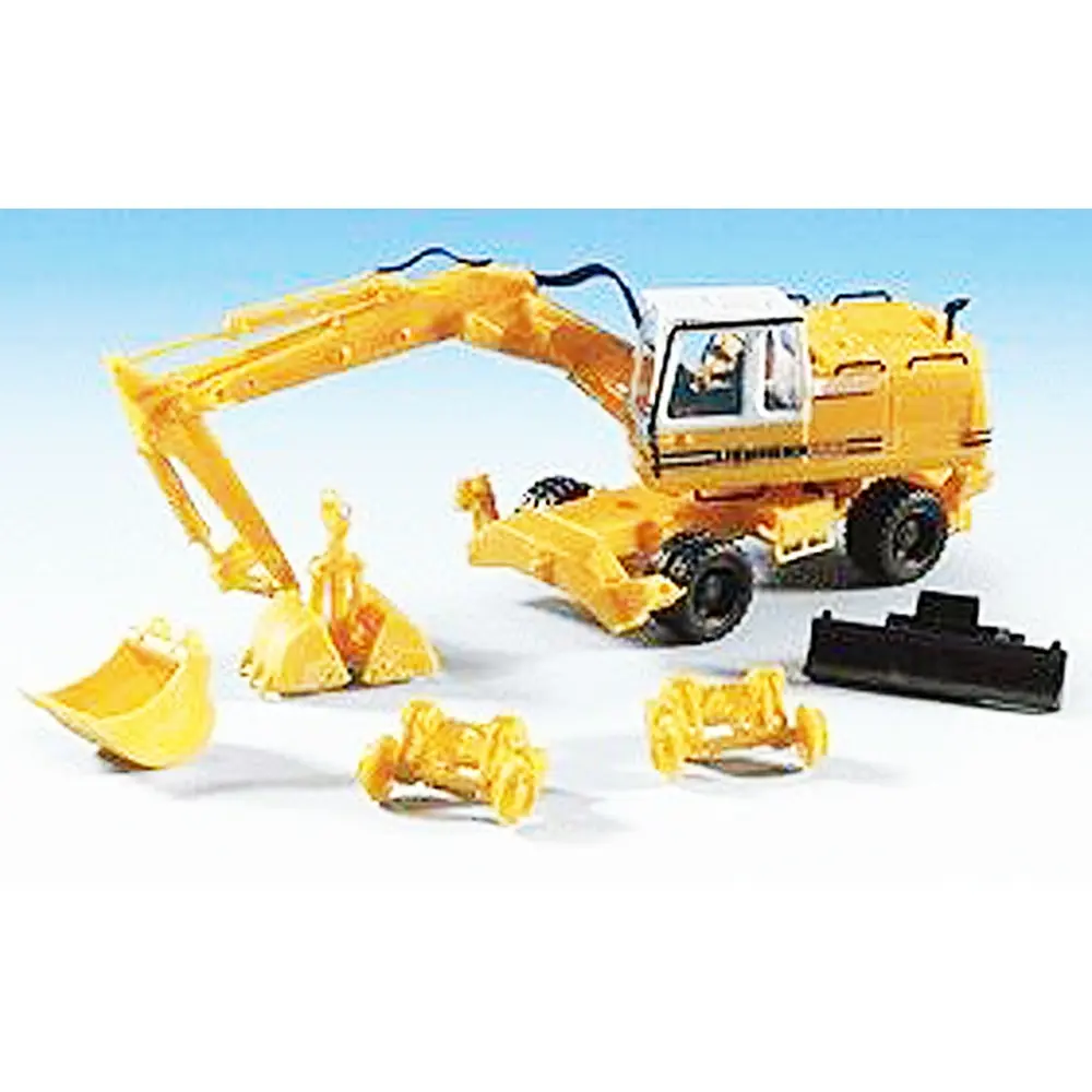 Grue Mobile Liebherr + Accessoires - KIBRI 11264 - HO : 1/87