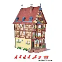Grande Maison à colombages avec oriel Kibri 38902 HO 1/87