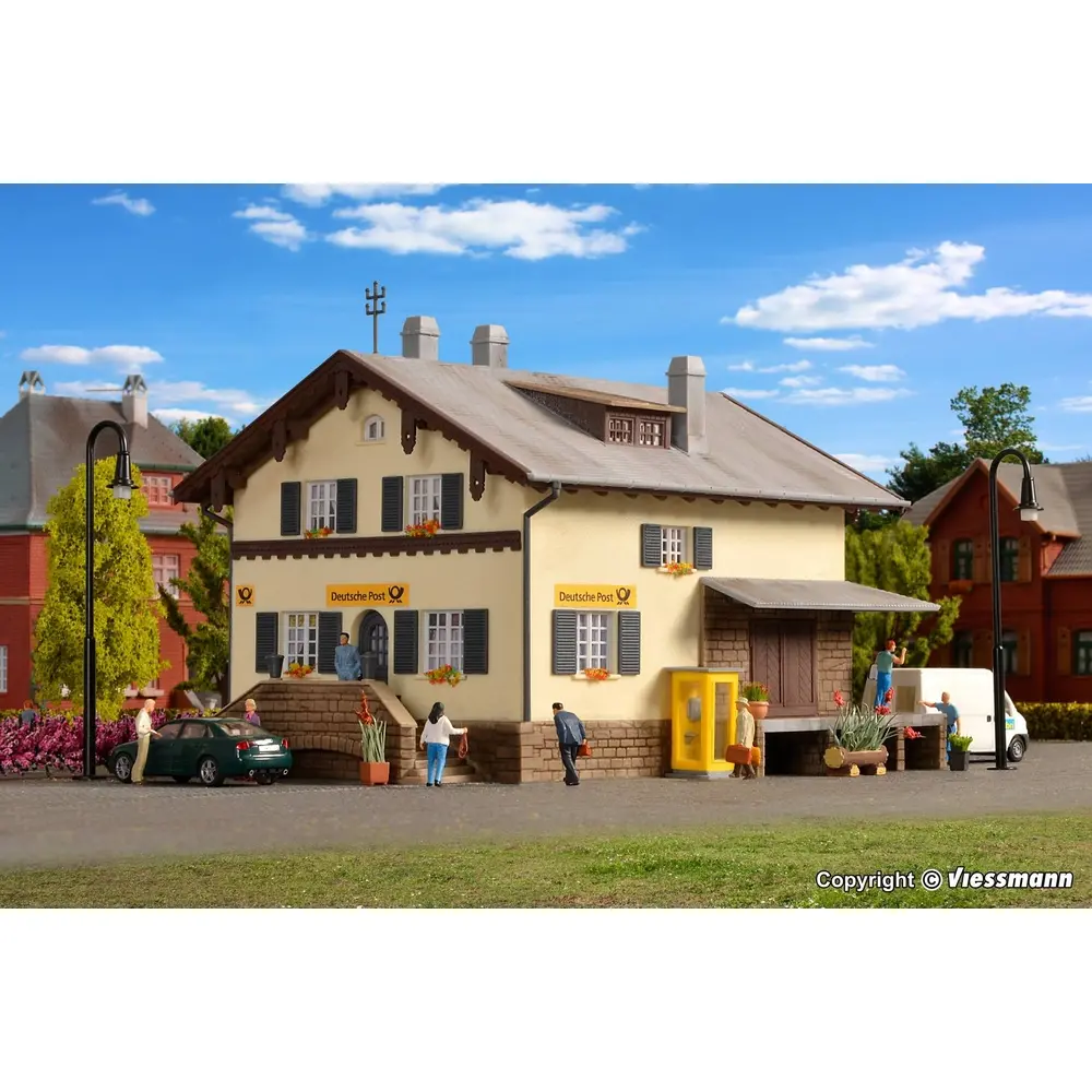 Bureau de poste - Kibri 38824 - HO 1/87
