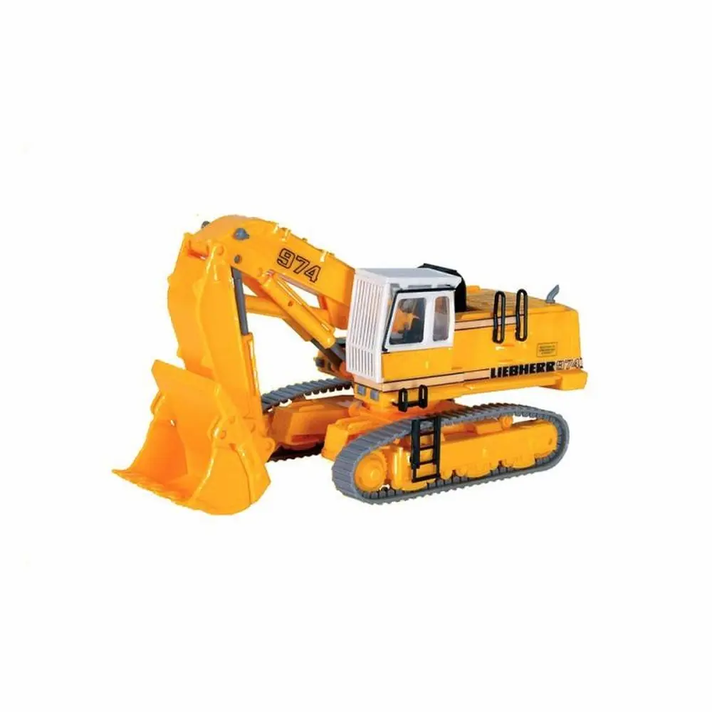 Pelleteuse livrée jaune LIEBHEER 974