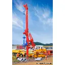 Pelle hydraulique LIEBHERR 974 avec foreuse - Kibri 11279 - HO 1/87