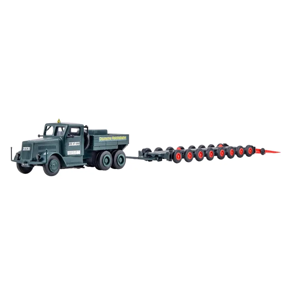 Tracteur KAELBLE avec rouleau compresseur - Kibri 13570 - HO