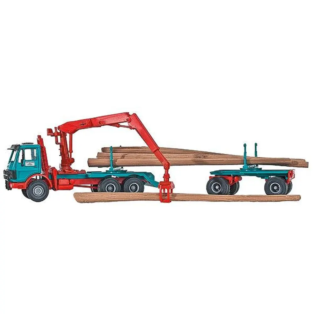 Camion Long - Transporteur à Grumes - Kibri 12201 - HO : 1/87