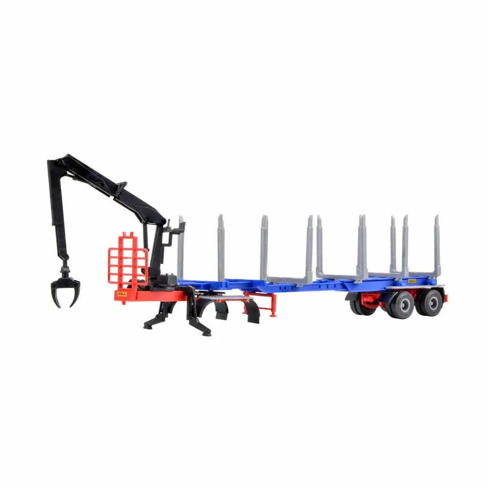 DOLL remorque pour transport de bois - Kibri 12250 - HO 1/87