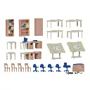 Mobilier de bureau - Kibri 38655 - HO 1/87