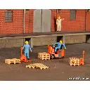 Chariots élévateurs et palettes - Kibri 38147 - HO 1/87