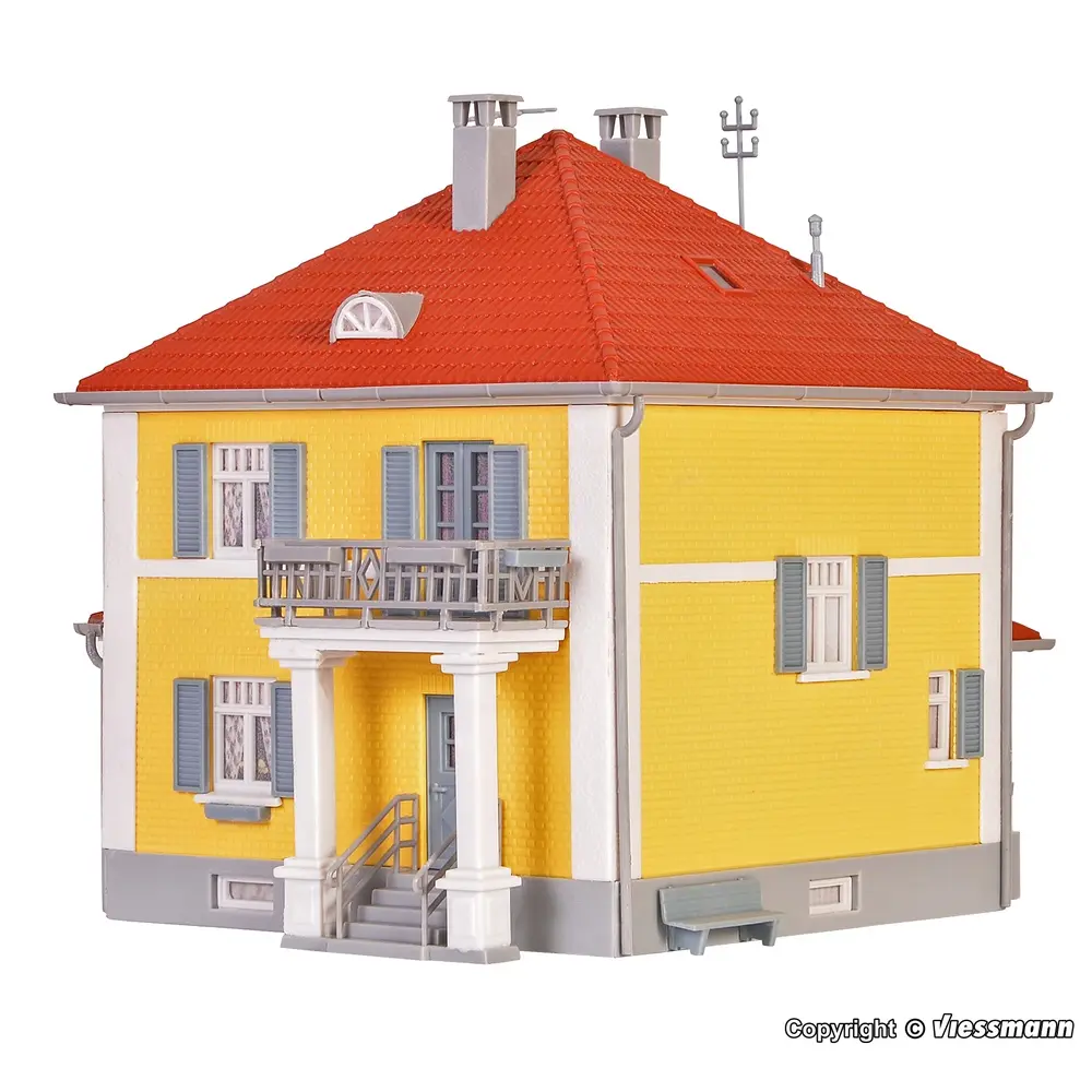 Immeuble/Maison résidentiel KIBRI 38178 - HO 1/87 120x145x125mm