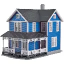 Maison Suédoise miniature - KIBRI 38841 - HO 1:87