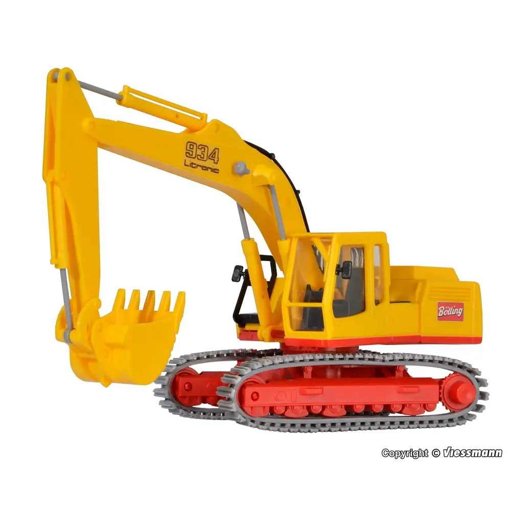 Pelleteuse Liebherr Litronic R934 – Édition Emil Bölling – H0 1/87 – Kit Kibri 14110