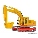 Pelleteuse Liebherr Litronic R934 – Édition Emil Bölling – H0 1/87 – Kit Kibri 14110