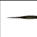 Pinceau en Poil de Martre Rouge Kolinsky - KOLIBRI 3331/3/0 - Manche laqué N°3/0 - Universelle