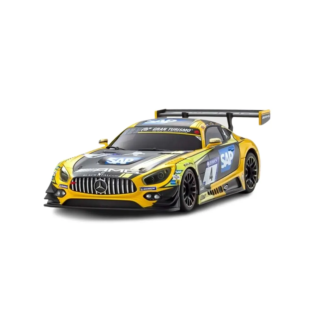 Mini-Z RWD - Mercedes AMG GT3 - 24h Nurburgring No4 2018 - KIOSHO K.32355YBK - 1/28