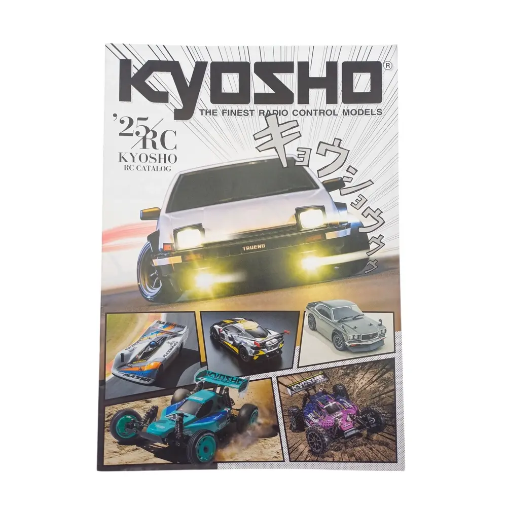 Catalogue Radio commande 2025 - Kyosho - Anglais - 60 pages