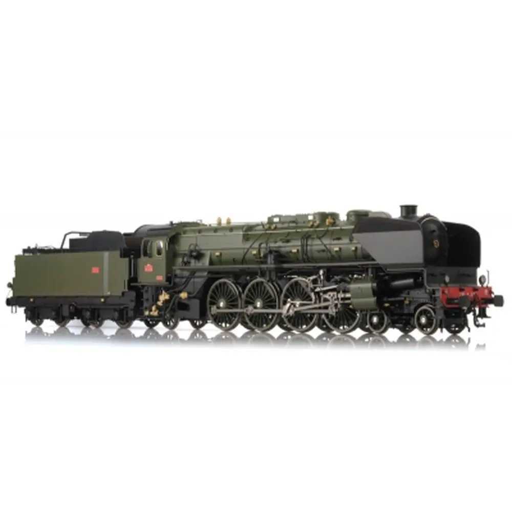 Locomotive à vapeur 241 A 56 - Lematec N202.4A - N 1/160 - SNCF - Ep III - Analogique - 2R