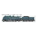 Locomotive à Vapeur Pacific Chapelon avec Tender - LEMATEC HO-209/2S - HO 1/87 - Digital Sound
