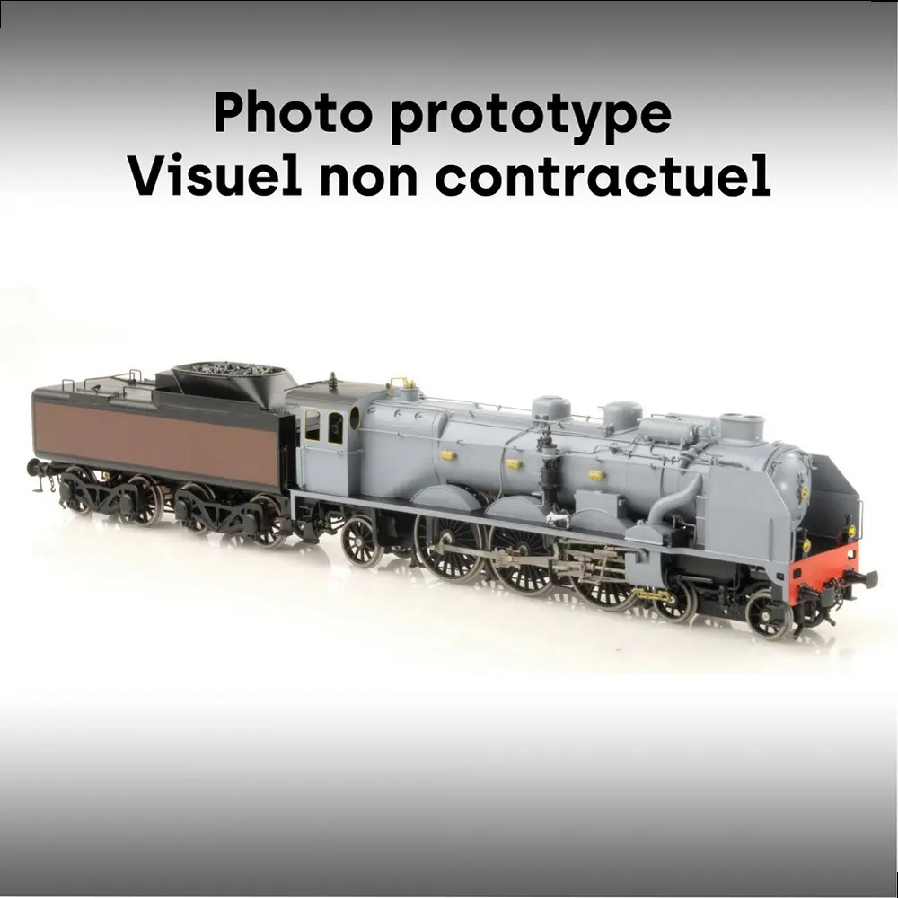 Locomotive à Vapeur PACIFIC CHAPELON - LEMATEC HO-209/3S - HO 1/87 - Digital Sound