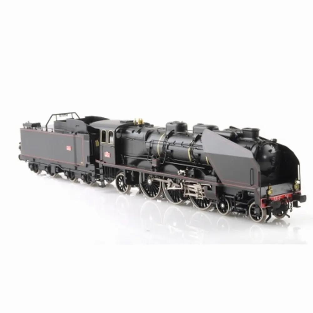 Locomotive à Vapeur Pacific Chapelon 231C 54 + Tender EST 35A 78 - Dépôt de Troyes - LEMATEC HO-209/5AS - SNCF - Noir - HO 1/87