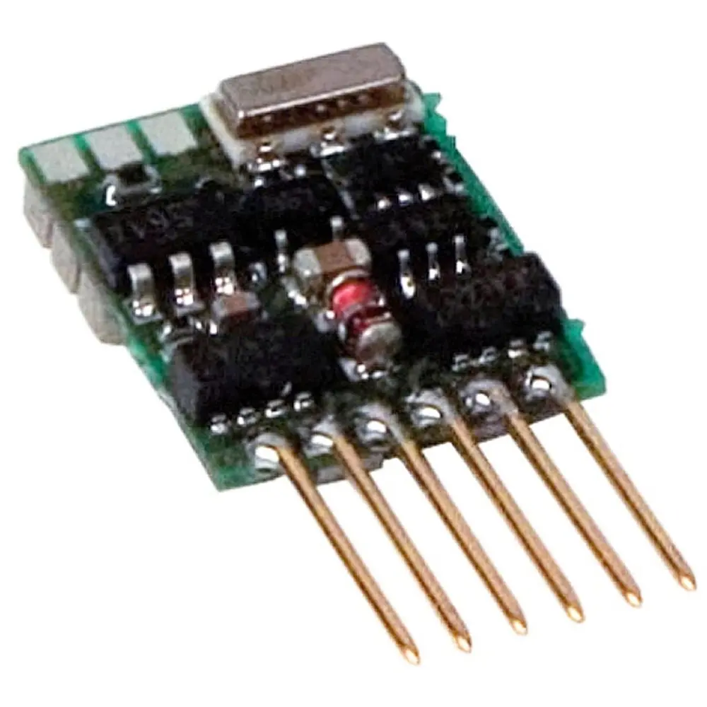 Décodeur SILVER Direct 6 Broches - LENZ 10311 - HO : 1/87 & N : 1/160