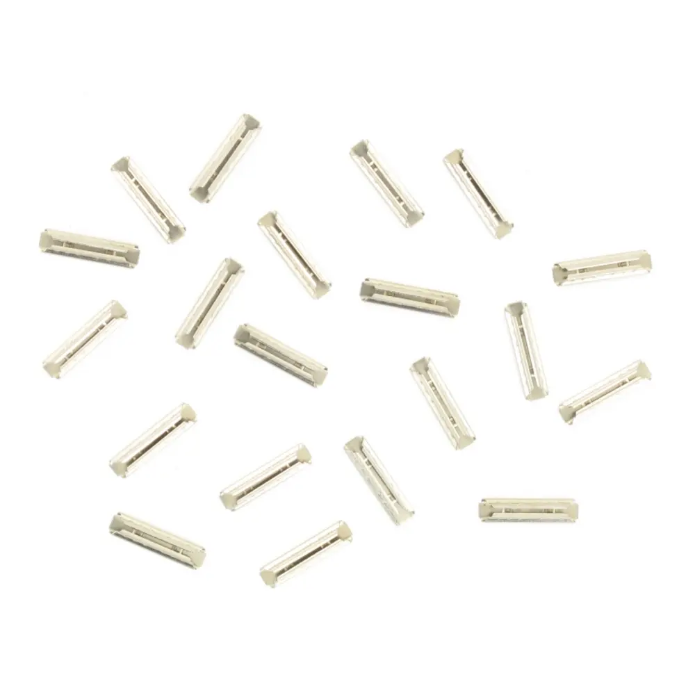 Sachet de 20 éclisses métalique