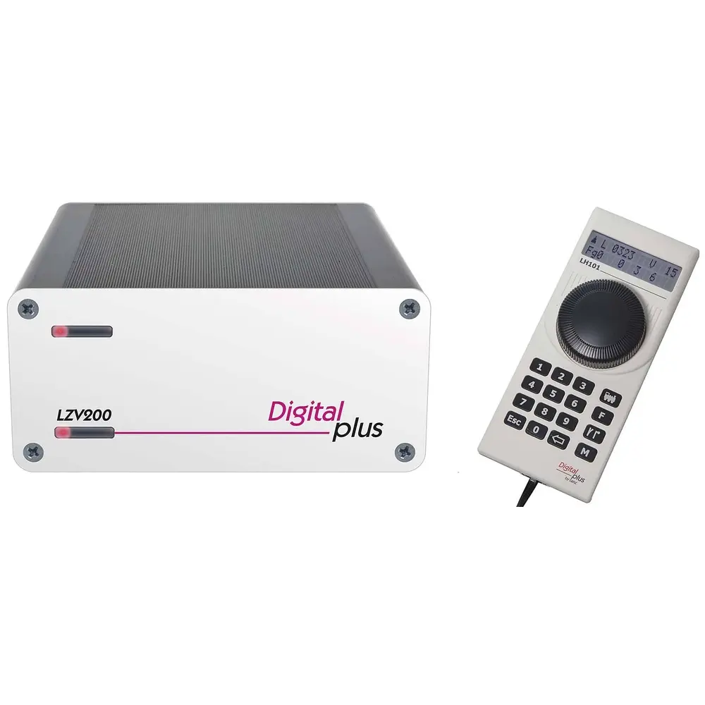 Centrale Digital SET101 + Commande LH101 et Centrale LZV200 - LENZ 60101 - Toutes Echelles