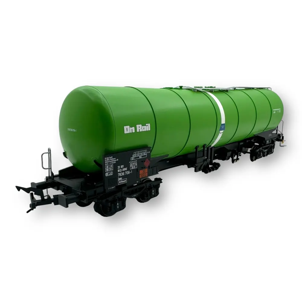 Wagon-citerne Zans On Rail - Lenz 42323-04 - DB - 0 1/43 - 2R - EP VI
