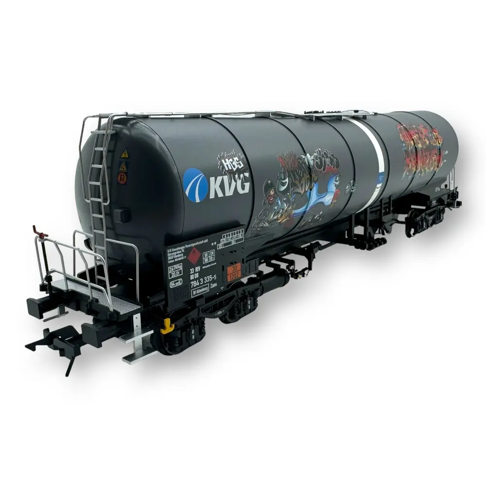 Wagon-citerne Zans KVG - Lenz 42323-06 - DB - 0 1/43 - 2R - EP V