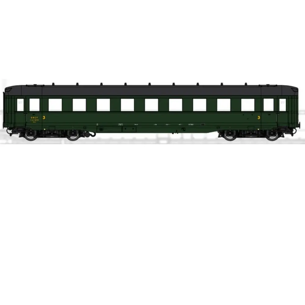Voiture voyageurs Express ex DRG C4ü-38 - Lenz 41261-31 - 0 1/43 - SNCF - EP III - 2R