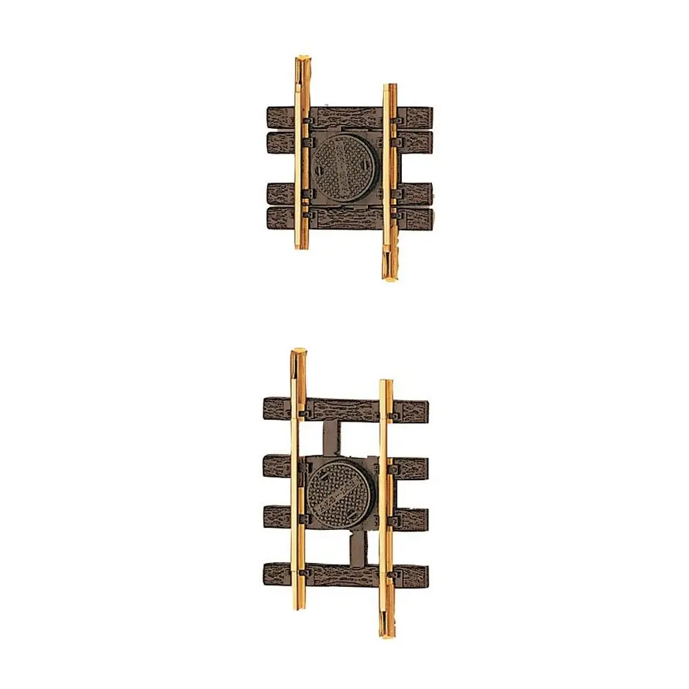 Rail droit réglable LGB 10090 - G : 1/22.5 - 88 à 120 mm - Code 332 - Écartement 45 mm