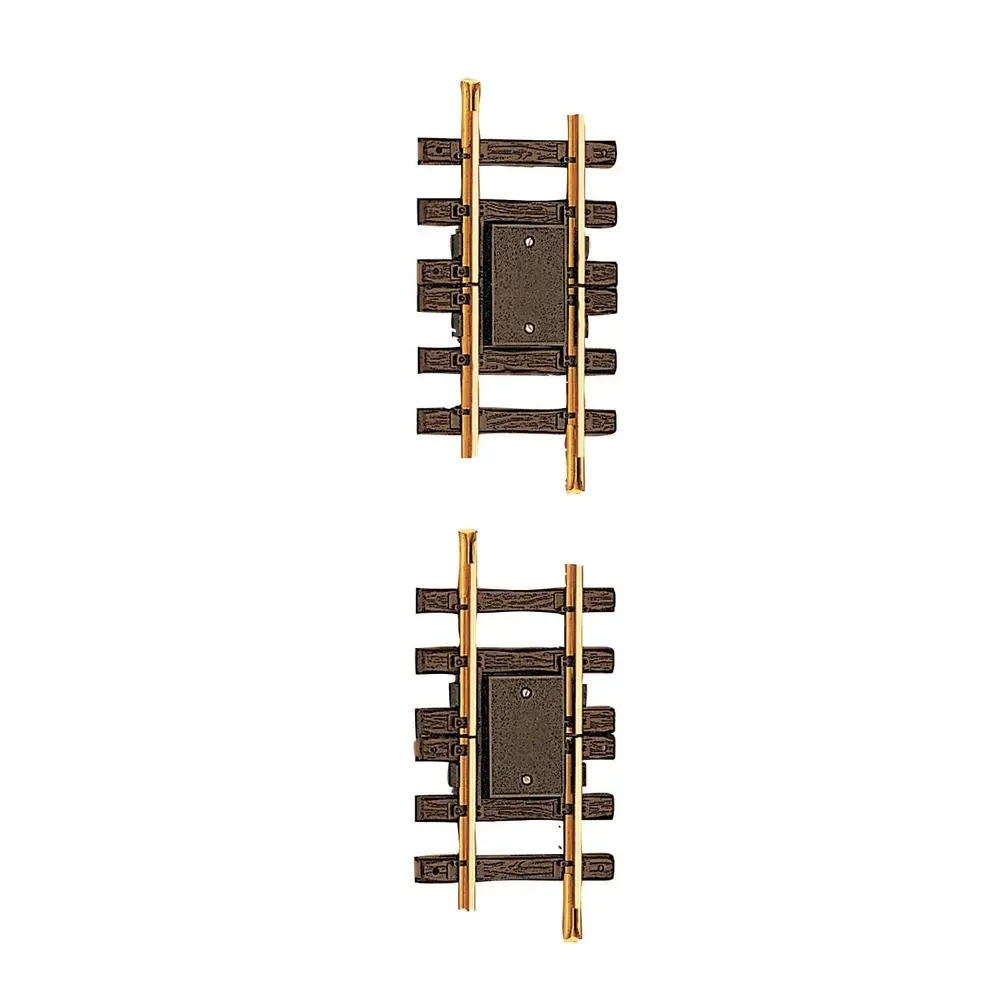 2 rails droits pour Boucle de retournement LGB 10151 - G 1/22.5 - 150 mm