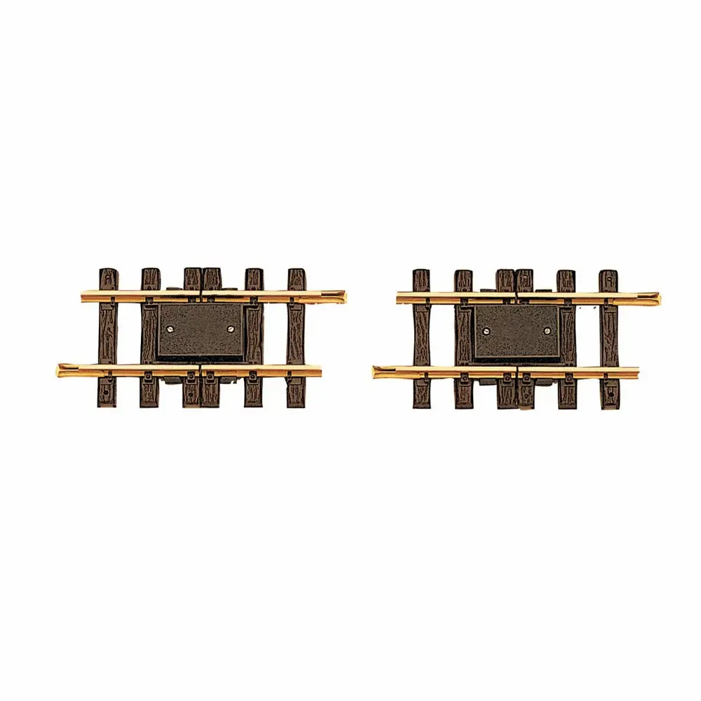 2 rails droits pour boucle de retournement 150 mm code 332 - LGB 10151 - G 1/22,5 - 2R