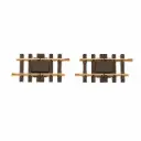 2 rails droits pour boucle de retournement 150 mm code 332 - LGB 10151 - G 1/22,5 - 2R