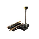 Rail de détalage électrique LGB 10560 - G 1/22.5 - 150 mm - avec signal lumineux