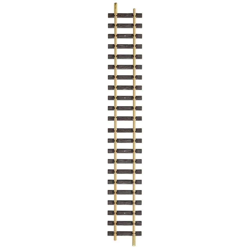 Rail droit LGB 10600 - G : 1/22.5 - Longueur 600 mm - Code 332 - Écartement 45 mm