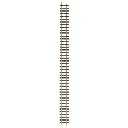 Rail droit LGB 10610 - G : 1/22.5 - Longueur 1200 mm - Code 332 - Écartement 45 mm