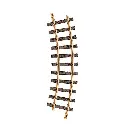 Rail courbe LGB 11000 - G : 1/22.5 - R1 30° 600 mm - Code 332 - Écartement 45 mm