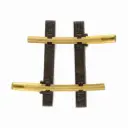 Rail courbe R1 1200 mm 7,5° code 332 - LGB 11040 - G 1/22,5 - 2R