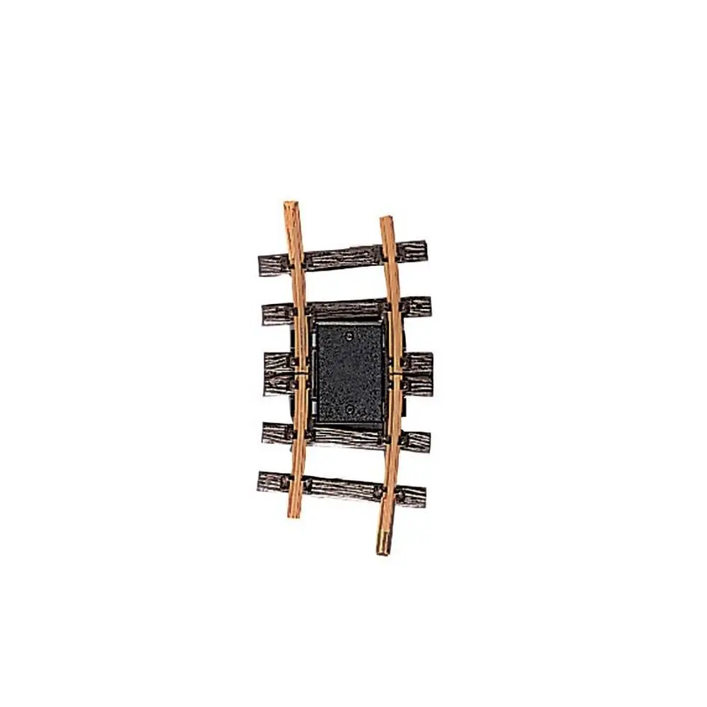 Rail courbe LGB 11152 - G : 1/22.5 - R1 15° - avec inverseur de courant