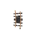 Rail courbe LGB 11152 - G : 1/22.5 - R1 15° - avec inverseur de courant