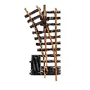 Aiguillage électrique courbe à gauche - LGB 12150 - G 1/22,5 - 300 mm R1 30°