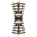 Croisement LGB 13200 - G : 1/22.5 - 375 mm R3 22.5° - voie ferrée