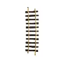 Rail courbe LGB 18020 - G : 1/22.5 - R5 7.5° - Code 332 - Écartement 45 mm