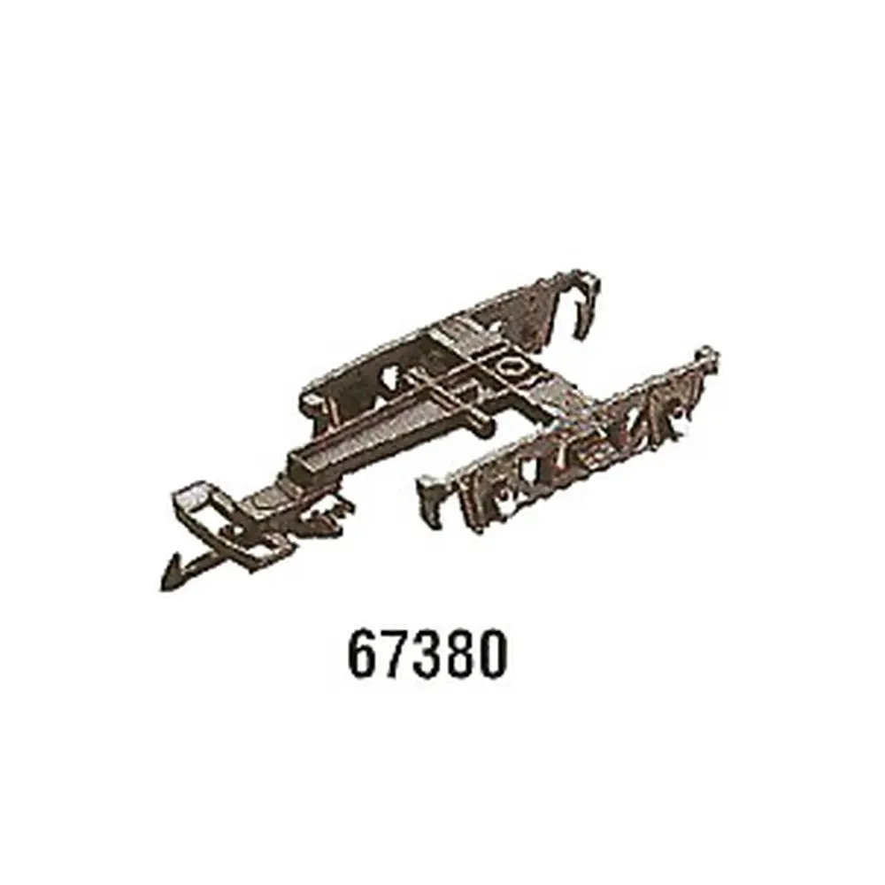 2 ensembles bogies + attelages